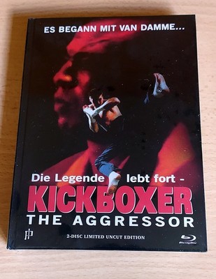 Kickboxer 4 - The Aggressor [Limited 250 St. Mediabook] (Blu-ray+DVD)  Neu & OVP