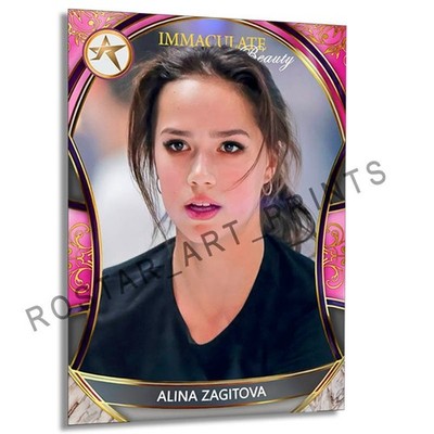 ALINA ZAGITOVA Skater Beauty Card GOF Rostar CUSTOM SP Card AZV1