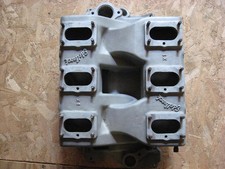 Edelbrock X1 6x2 Cross Ram Intake Manifold Small Block Chevy Sbc Vintage Hot Rod Edelbrock X1 6x2 Cross Ram Intake Manifold Small Block Chevy Sbc Vintage Hot Rod