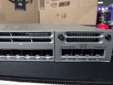 Used - Cisco WS-C3850-24XS-S 24 Port GE Fiber Switch