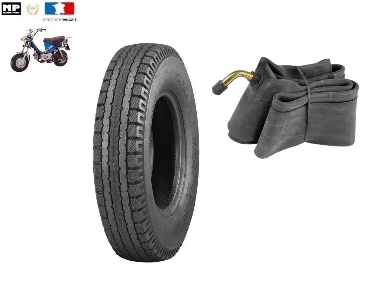 Pneu 4.00 - 8 et chambre à air Chappy de qualité supérieure