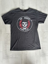 Misfits Band Fiend Club Punk Vintage 90's Black Unisex T shirt Size M