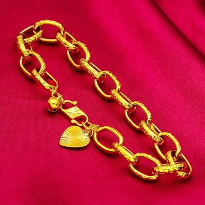 Auffällige Legierung Kupfer vergoldet Armbänder für junge Trendsetter von Sha