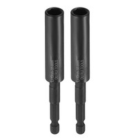 "2X Nuss-Aufsatzbohrer 9Mm 1/4\" 4.3\" 6Kant"