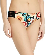 Body Glove Women's 178896 Ruby Bikini Bottom Ambrosia Black Swimwear Size M
