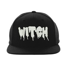 Embroidered Witch Logo Snapback Cap