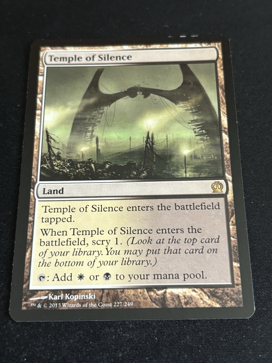 1x Temple of Silence - Theros (THS) Magic MTG | eBay