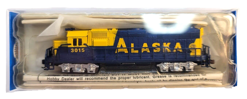 N Bachmann 63598 Alaska EMD GP40 Diesel Loco #3015 (Tested) knuckle cplrs NIB - Picture 9 of 10