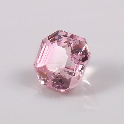 AA Quality Natural Madagascar Pink Morganite 9.40 Ct Asscher Cut Loose Gemstone - Picture 3 of 6