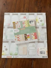 Set of 2 American Crafts Dear Lizzy Neapolitan 12x12 AND 6x6 Paper packs NEW