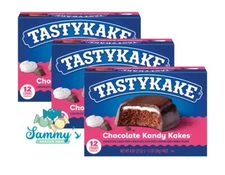 Tastykake Chocolate Kandy Kakes 3 Boxes