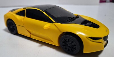 RASTAR TRANSFORMBLE CAR ONE KEY TRANSFORMATION W LIGHTS TESTED WORKS 1/32 SCALE