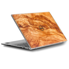 Skins Decal Wrap for Dell XPS 13 Marble Wood Design Cherry Mahogany