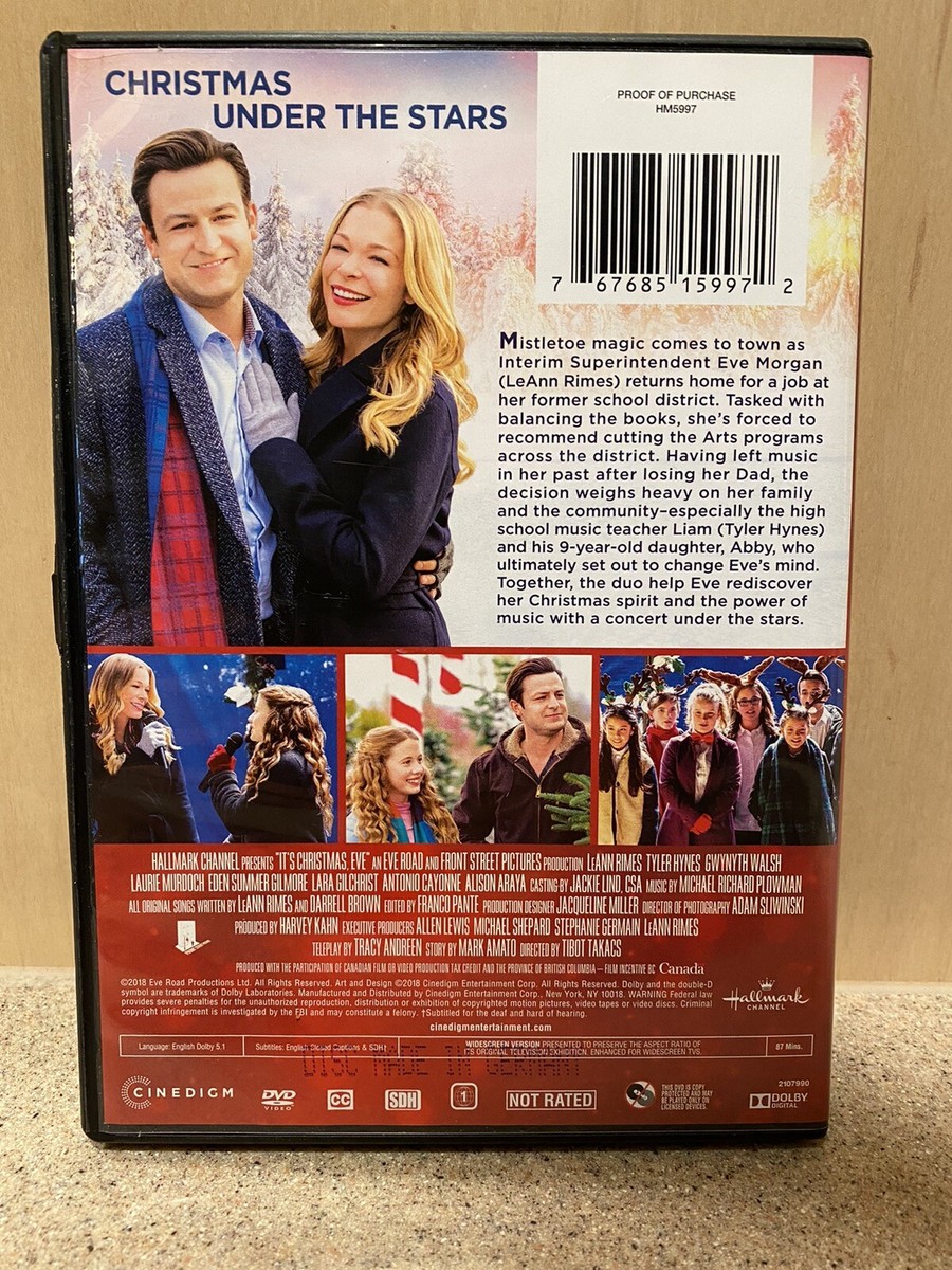 It's Christmas, Eve” Leann Rimes and Tyler Hynes DVD Pre-owned | eBay