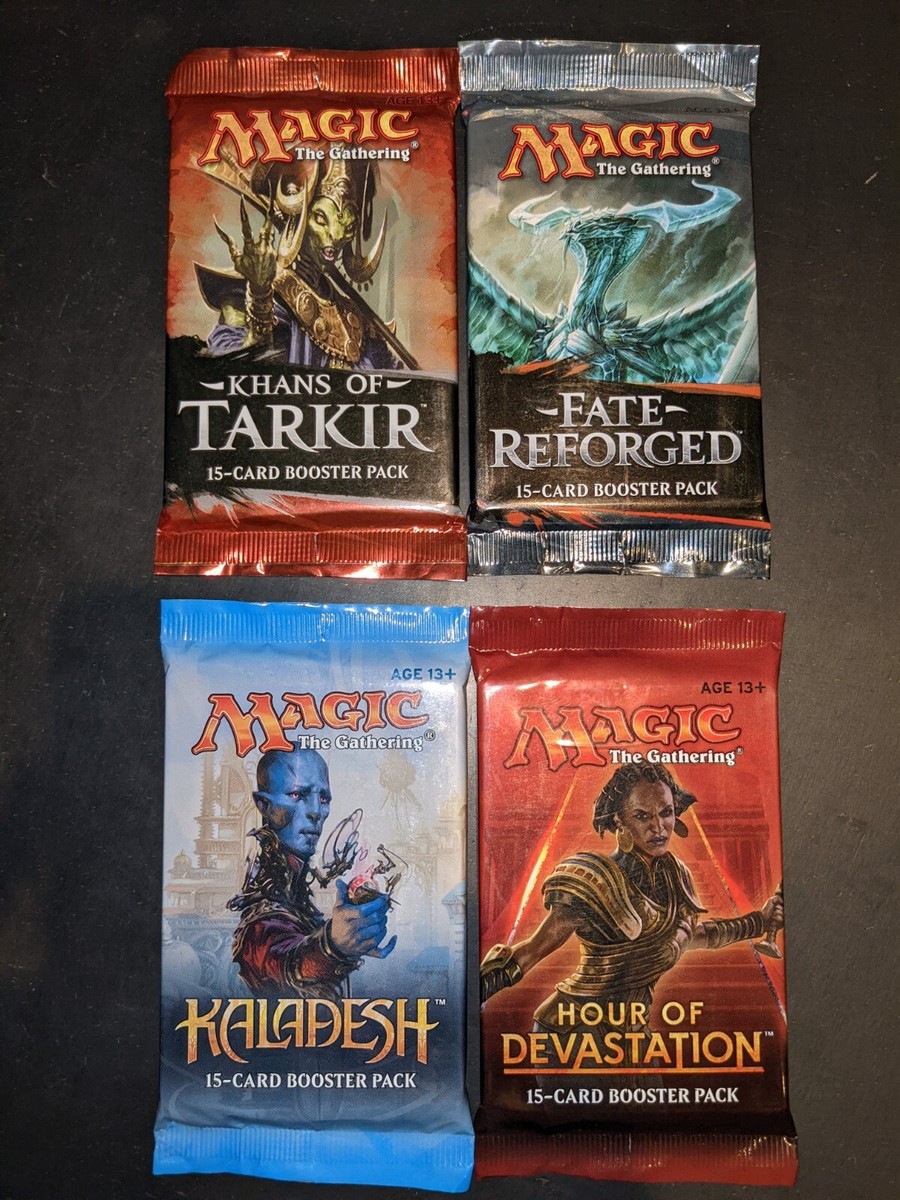 Magic the Gathering MTG Sealed Booster Pack - Old OOP Packs! Flat