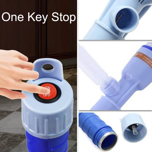 Battery Powered Electric Fuel Transfer Siphon Pump Gas Oil Water Liquid 2.2 GPM - Picture 7 of 15