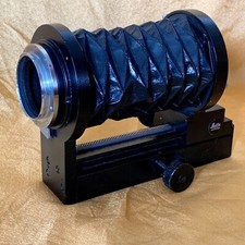 LEICA Leitz Wetzlar R Kamera Makro Automatic Balgen Makrobank Balgengerät black