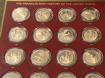 The Franklin Mint History of the United States - Solid Brass 200