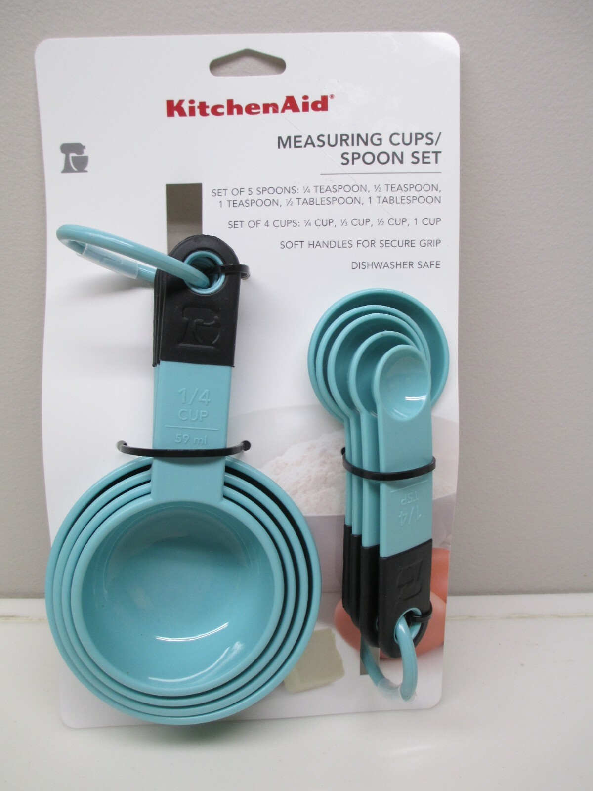 KitchenAid kitchen utensils gadgets in aqua sky (HAQA) each sold