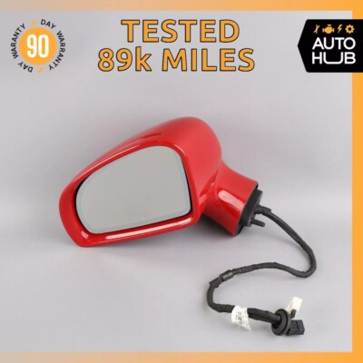 12-19 Mercedes R172 SLK250 SLK350 SLK300 Left Side Rear View Door Mirror OEM 89k