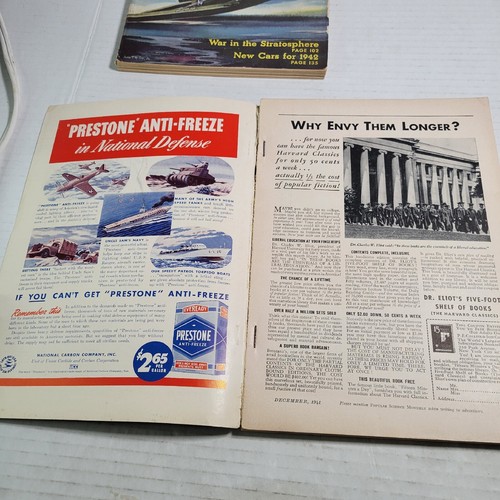 Popular Science Magazine ~ Krieg Menge 3 ~ November & Dezember 1941 ~ Oktober 1942 ~ Flugzeuge & Panzer - Bild 13 von 24