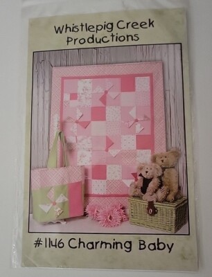 Whistlepig Creek Productions, #1146 Charming Baby Quilt Sewing Pattern ...