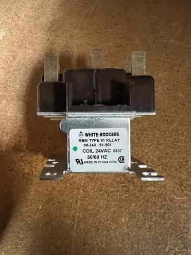 WHITE-RODGERS 90-340 91-901 RBM TYPE 91 RELAY USED