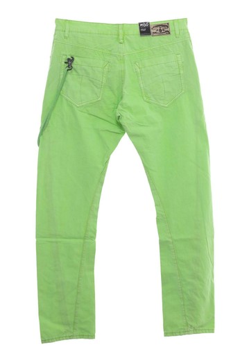 M. O. D. Bob Twill Pantaloni Jeans Dritto Fit Uomo Used Look Taglia W34 L34 - Bild 3 von 4