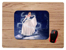 CINDERELLA DESIGN 2 CUSTOM NON-SLIP MOUSEPAD MOUSE PAD FREE SHIP USA