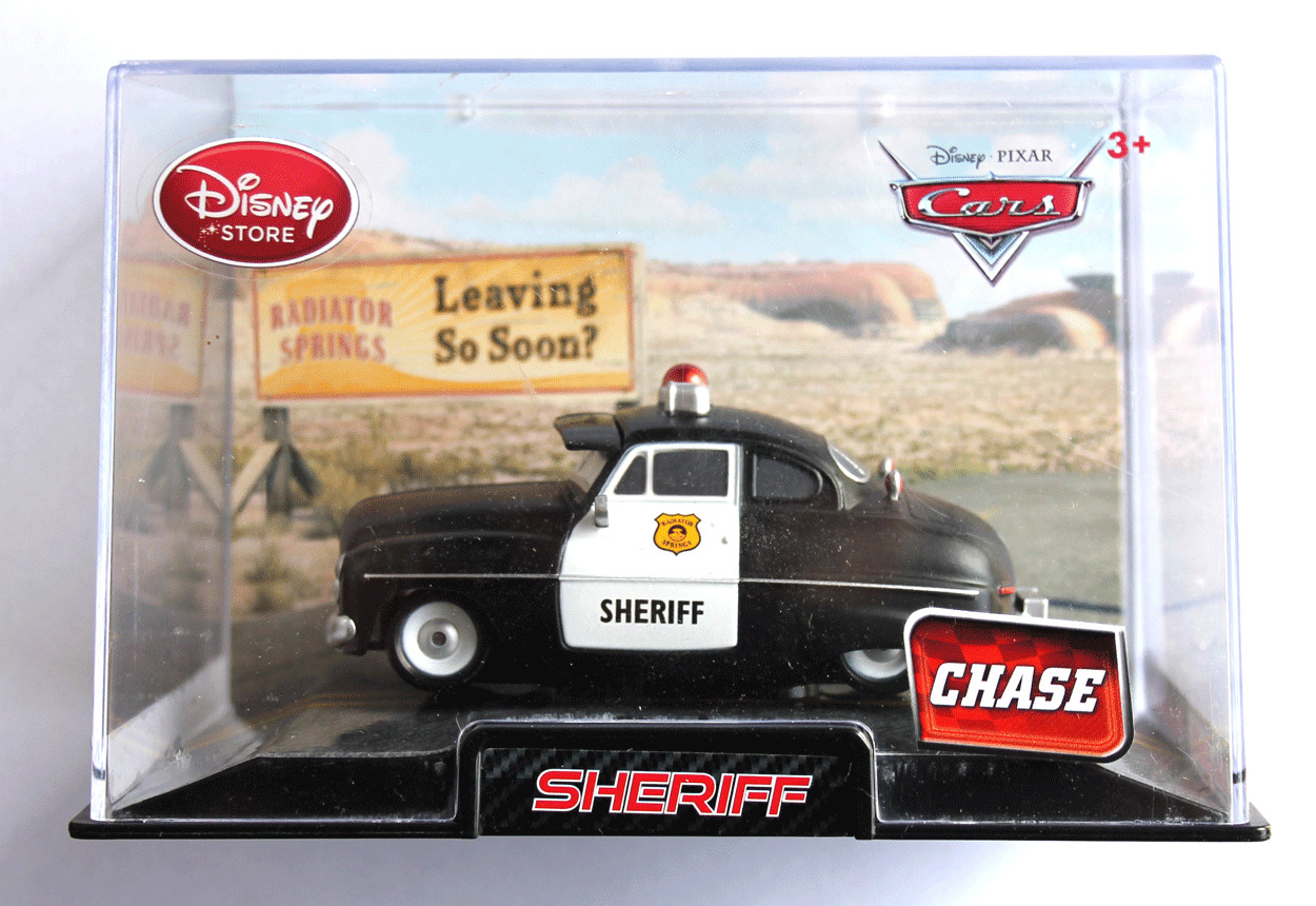 Disney Store Pixar Cars Sheriff Chase 1:43 Diecast New