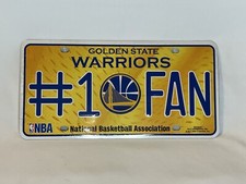 NBA Golden State Warriors Vanity License Plate 1 Fan