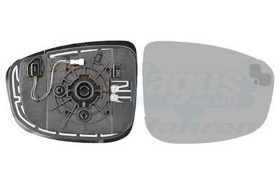 VAN WEZEL 2780836 Spiegelglas Außenspiegel für MAZDA CX-5 (KE, GH 