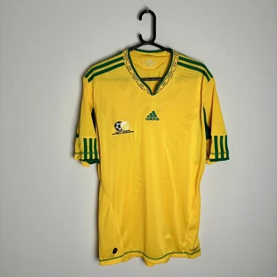 South Africa Football Shirt Jersey 2009-2011 Home (L) 1084 - Image 1 of 4