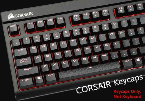 104 Keys Corsair Backlit Keycap Set for Strafe K70 RGB LUX Mechanical Keyboard - Picture 4 of 5