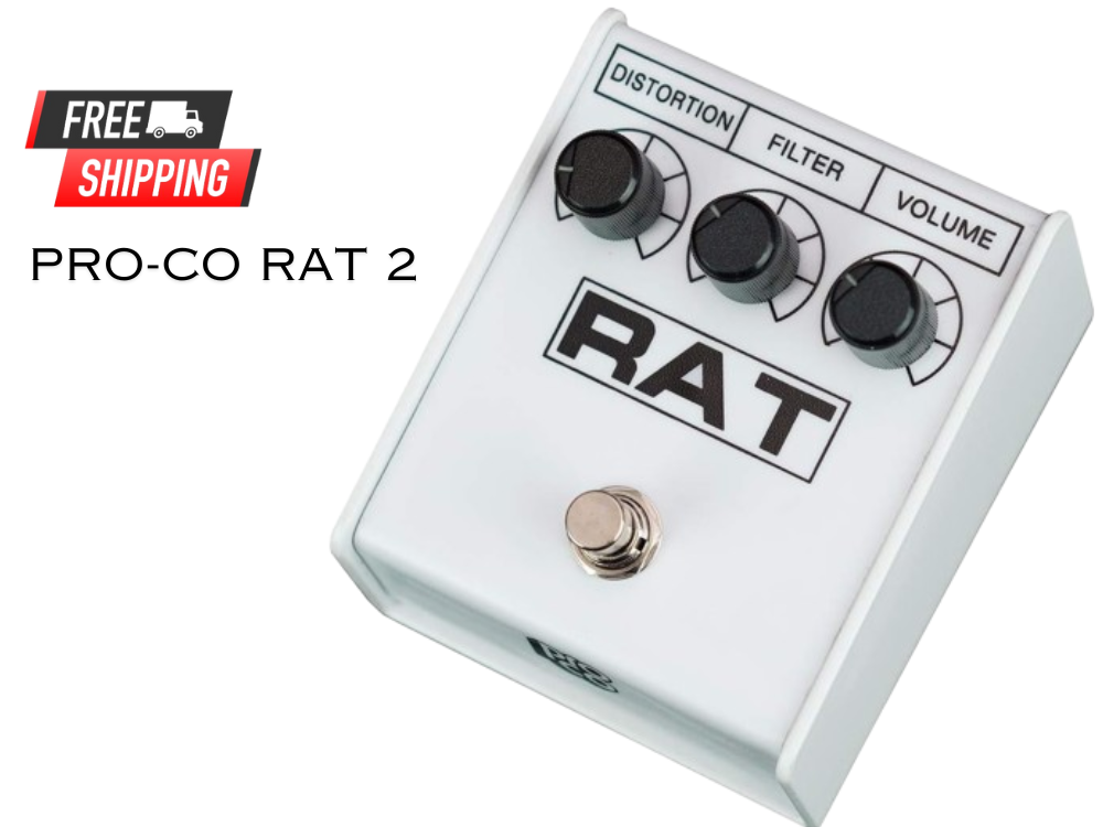 Pro-co RAT 2 WHITE IKEBE 40th Anniversary Model Distortion