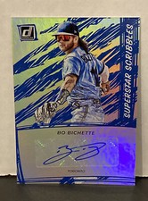 BO BICHETTE AUTO 2022 Donruss Superstar Scribbles Autograph🔥Toronto Blue Jays🔥