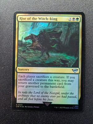 RISE OF THE WITCH-KING FOIL #221 The Lord of the Rings: Tales of Middle-earth