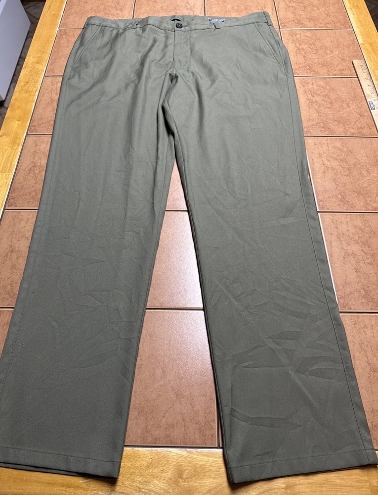 Mizzen + Main Baron Chino Athletic Fit Performance Pants Men's Green Size 38x32