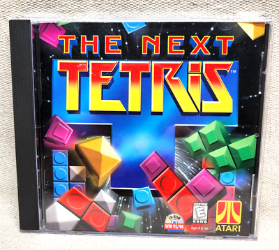 Vintage 1999 The Next Tetris CD ROM Windows 95/98 PC Game ATARI HASBRO