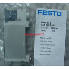 new FESTO VUVG-B10-M52-RZT-F-1P3 566490 Air Solenoid Valve Via FedEx or DHL