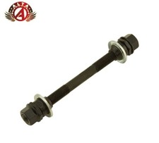 ALTA Bicycle Front Hub Axle 3/8 x 140mm 26T Black Steel Front Wheel BMX Cruisers