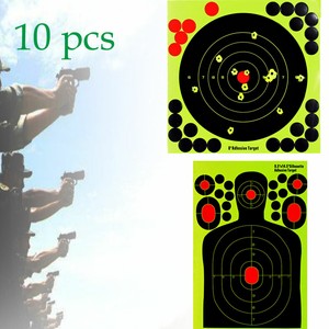 Shooting Targets Reactive Splatter Range Paper Target Gun Shoot Rifle Glow.....