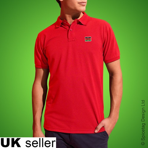 Kenya Polo Shirt Football World Cup Tshirt Flag Soccer Kenyan Top 2019 Africa T eBay