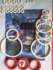 FLIPPER-SEGA-BATMAN FOREVER-KIT ELASTIQUE -CAOUTCHOUC -PINBALL RUBBER KIT