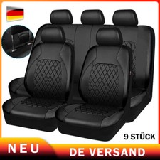 9 Stk. Autositzbezug Sitzschoner Sitzbezüge Schonbezug KFZ Vordersitze Schwarz 9 Stk. Autositzbezug Sitzschoner Sitzbezüge Schonbezug KFZ Vordersitze Schwarz