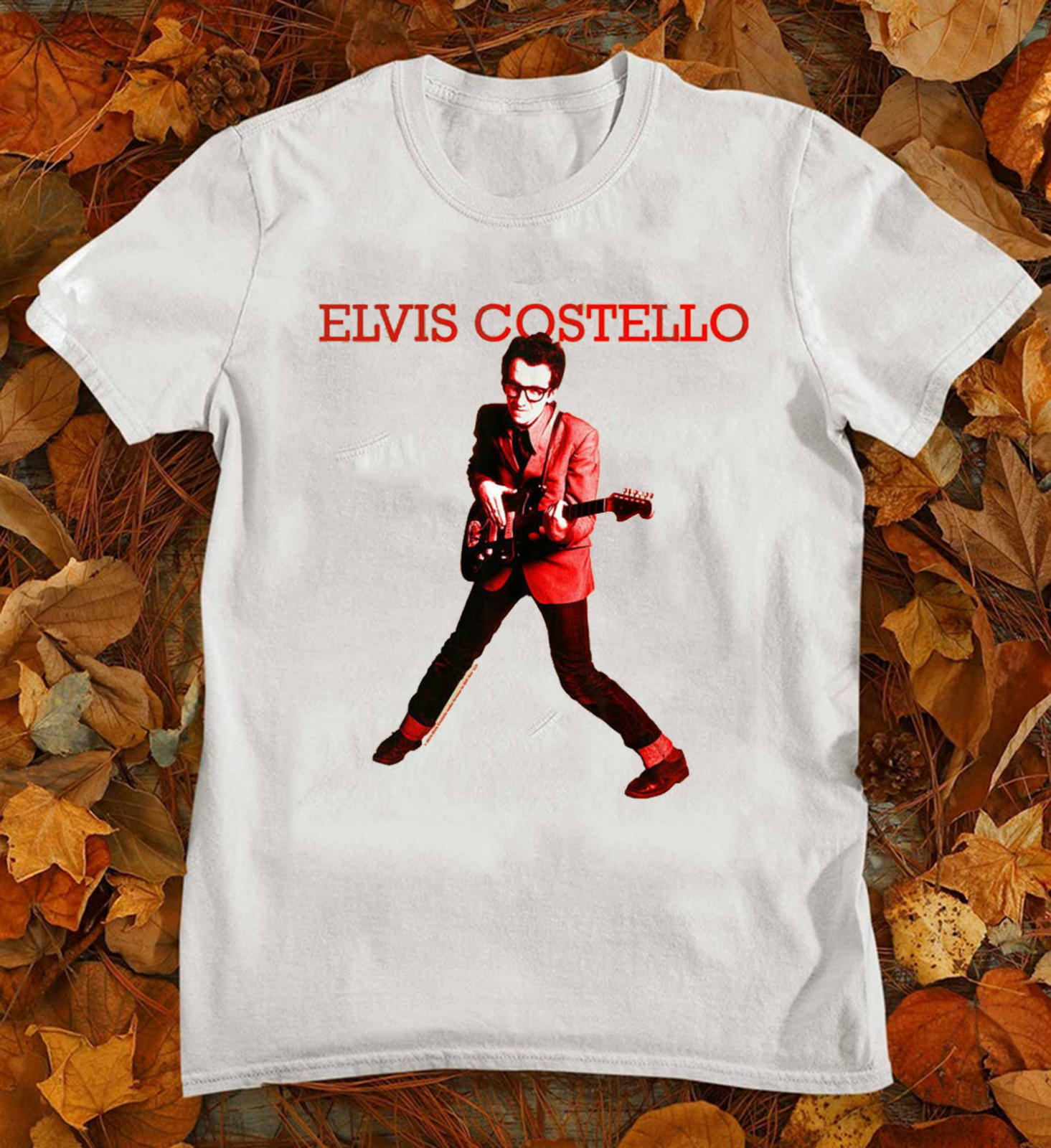 Ruddy Alfabet sæt Elvis Costello T-shirt 1980s retro T Shirt S-34XL Short Sleeve EE208 | eBay