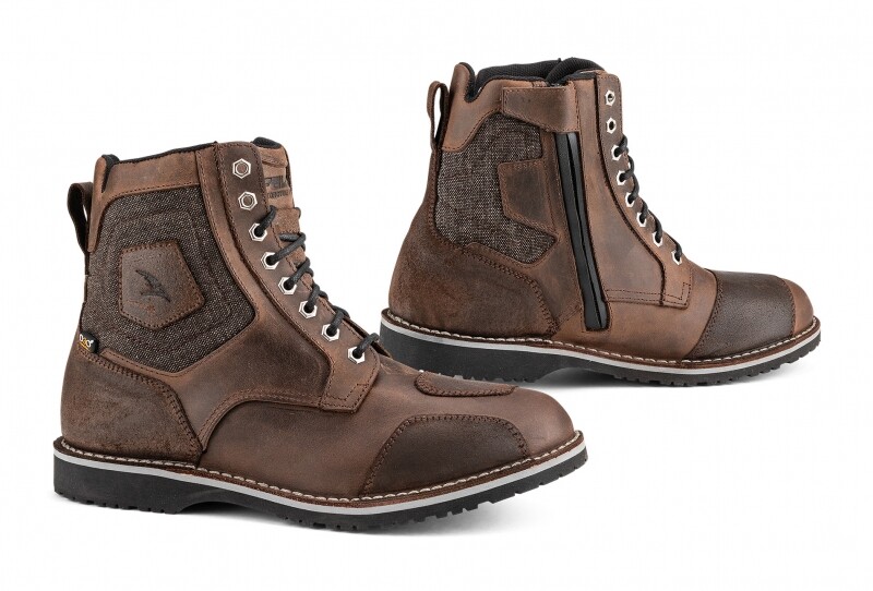 Scarpe moto GIANNI Falco® RANGER stivali Heritage Classic Cafè race impermeabili