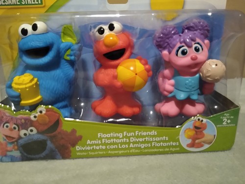Floating Fun Friends Sesame Street Bath Squirtters Toys NEW - 第 2/10 張圖片