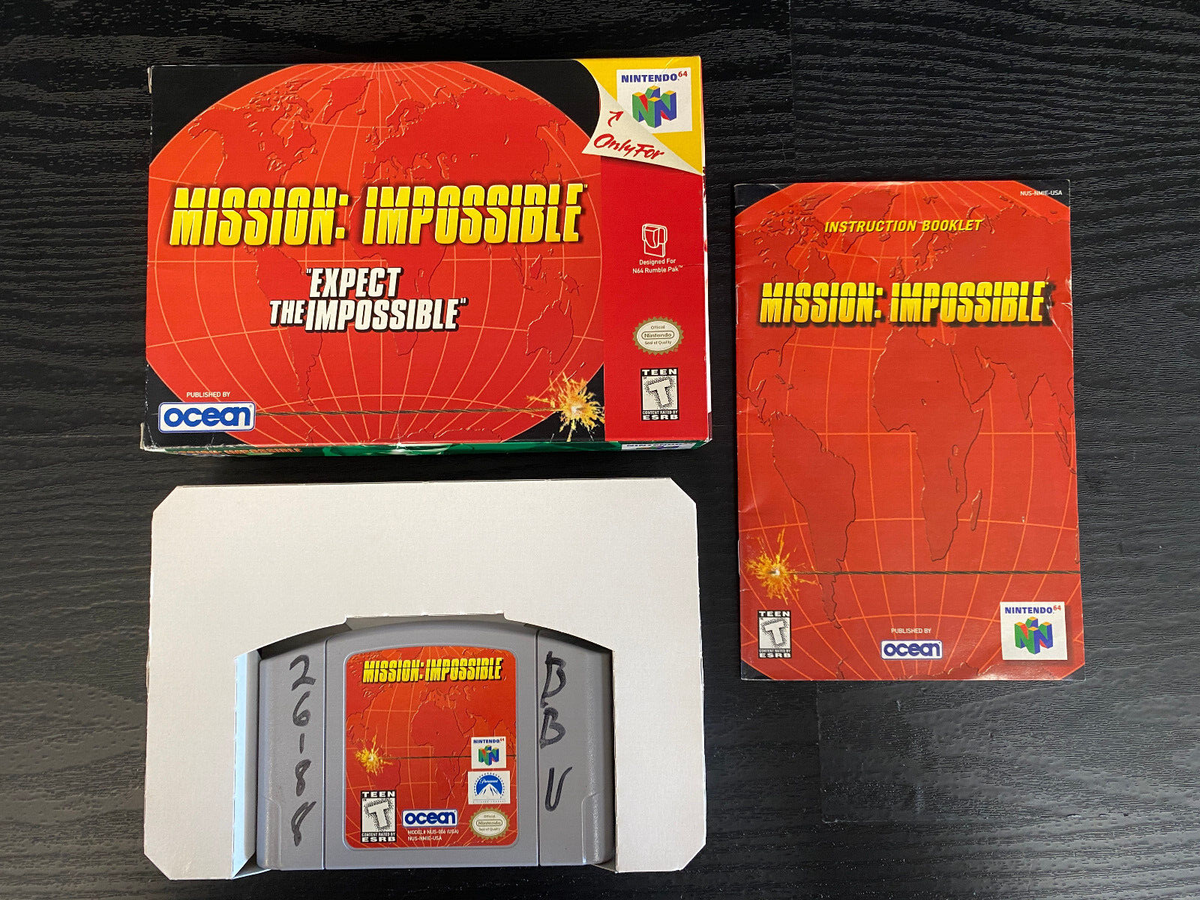 Mission: Impossible【中古美品・N64北米版】 Mission Impossible Nintendo 64 N64 Game For Sale | DKOldies