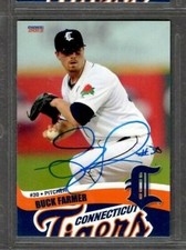 2013 Choice #13 Buck Farmer Connecticut Tigers Signed Autograph (PP69) SWSW